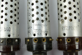 WO2 Duitse Transistors voor radio apparatuur - model RV 2P 800 - set van 4 stuks - origineel