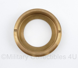 WO2 Britse cockpit instrum glas fix ring KM 60mm MG messing - origineel