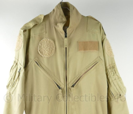 KLU khaki  Luchtmacht overall Kwintet KLM kleding 2005 - maat 48/192 - origineel