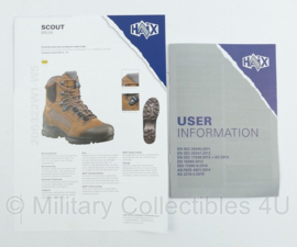 Haix Scout Combat boots - Size 9 width 4 = maat 43 en breedte 4 = 270b - nieuw in de doos
