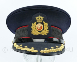 Defensie GLT platte pet Hoofdofficier met rode bies - maat 59 - NIEUW - origineel
