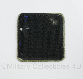 Defensie borst embleem 230 MZWTCIE 230 Middelzware Transportcompagnie- met klittenband - 5 x 5 cm - origineel