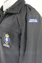 KMAR Marechaussee uniform parka - donkerblauw - MET insignes - maat 96 cm borstomtrek - origineel