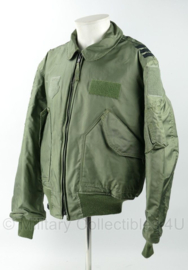 US Jacket Flyer's Cold Weather CWU 45/P vliegeniers piloten jas - maat Large - gedragen - origineel