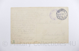 WO1 Duitse Postkarte Es ist die Deutsche Treu 1915 - 14,5 x 9 cm - origineel