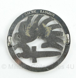 Frans Parachutisten baret insigne - J Balme Saumur - diameter 4,5 cm - origineel