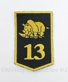 Defensie DT2000 13 Gemechaniseerde Brigade 13 Lichte Brigade embleem - 7 x 5 cm - origineel