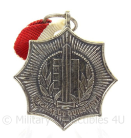 Gemeente Politie medaille - WPSS Wandeltocht 1962 - afmeting 3 x 6,5 cm - originele set