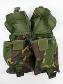 Double utility pouch DPM camo - 28 x 10 x 20 cm - gebruikt - origineel