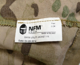 Nederlands leger NFM Garm Utility Jacket FR multicamo - maat Large - origineel
