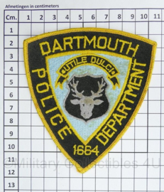Embleem Dartmouth police Department - 11 x 10 cm - origineel