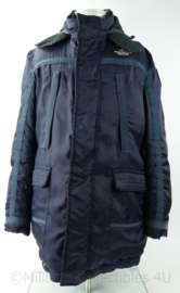 Vintage Aeronautica Militare winterparka donkerblauw - maat 54 - origineel