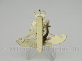 Britse Royal Artillerie pet insigne- Ubique Quofas Et Gloria Ducunt - origineel