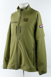 Defensie softshell jas Jack softshell KL groen 9-2021 - nieuw  - maat Large -  origineel