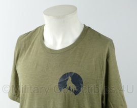 Alfafit Survival of the Fittest shirt groen - maat Large - nieuw - origineel