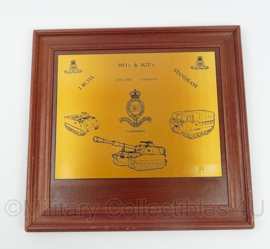 RCHA Royal Canadian Horse Artillery wandbord - 37 x 35 cm - origineel