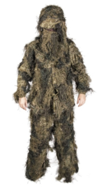 Ghillie Suit 4-delig! - met rifle cover  - Woodland - anti fire