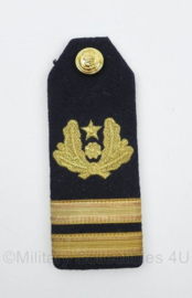 KMARNS Korps Mariniers Humanistisch Raadsman/vrouw epaulet ENKEL - 13 x 5 cm - origineel