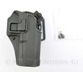 Defensie groene Blackhawk Serpa CQC holster voor Glock 17 en Glock 22  met koppellus en draaimodule - origineel