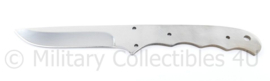 Knife blade Stainless - nieuwstaat - om zelf een mes te maken - lengte 21,5 cm - origineel