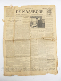 Krant de Maasbode 4 januari 1938 - origineel