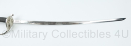 Amerikaanse Civil war CSA saber sabel met schede - 92 cm lang - licht gebruikt - replica