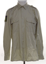 Korps Mariniers Kazerne Tenue dun overhemd met broek - maat shirt 39-5 en maat broek 45 - origineel