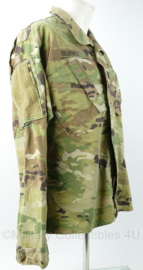 US Army Coat Army Combat uniform Multicam jacket Captain Burke - maat Medium Short = 6070/9404 - licht gedragen - origineel