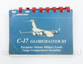 Boeing C-17 Globemaster III - European Nations Mailitary Loads Cargo - Handleiding militair - origineel