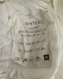 KM Marine Korps Mariniers Cover snowcamouflage ruchsack white Sneeuw - gebruikt - origineel