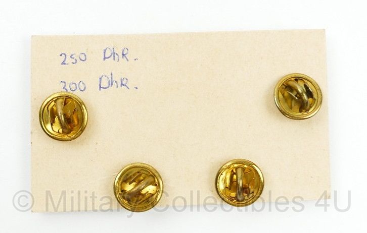 Set van 2 spelden van Griekse Marine duikboten - origineel