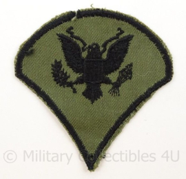 US Army Vietnam oorlog arm emblemen - rang Specialist - Cut edge Subdued - afmeting 8 x 8 cm - origineel