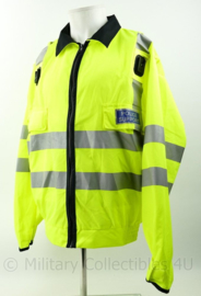 Britse Politie POLICE support jacket lightweigt High Visability  met portofoon houders - nieuw - maat X large Regular - origineel