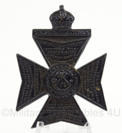 WO2 Britse pet of baret insigne The Kings Royal Rifle Corps - afmeting 4 x 5,5 cm - origineel