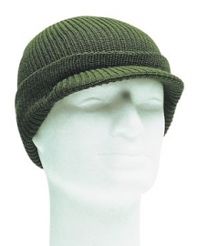 US jeepcap beenie OD / groen - acryl