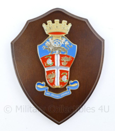 Wandbord Italiaanse Carabinieri - 15x12x1,5 cm - origineel