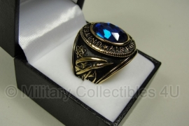 US Air Force ring USAF pilot ring - met luxe doosje