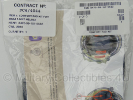 Britse helm comfort pad kit MK6A en MK7 helmen - nieuw in verpakking - origineel