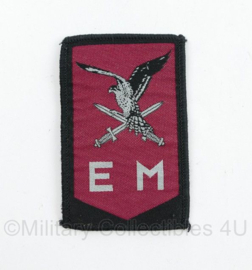 LUMBL Luchtmobiele Brigade  NIEUW model GVT embleem  - met klittenband - 8 x 5 cm -  origineel