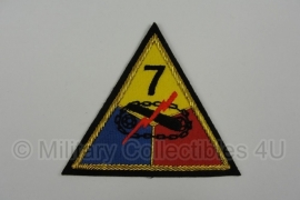 7th Armored Division patch - officer type