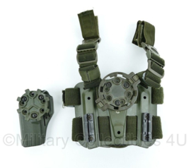 Blackhawk tactical dropleg holster platform - met quick disconnect kit en serpa  CQC holster  origineel