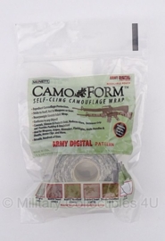MCNett Camo Form US Army ACU camouflage tape voor uitrusting e.d. -  5 cm. breed en 3,66 meter lang   -  origineel