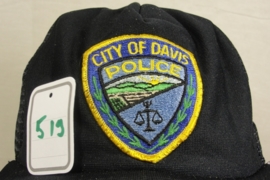 City of Davis Police Californie Baseball cap - Art. 519 - origineel