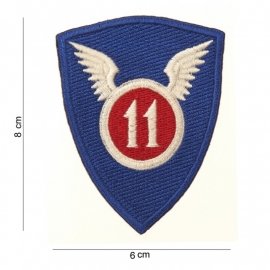 US 11th Airborne Division patch - 8 x 6 cm.
