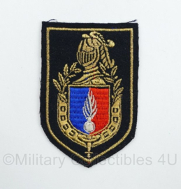 Franse Politie school embleem - 9,5 x 6,5 cm - origineel