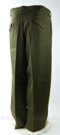 Officer Chocolate Trouser replica wo2 officiers broek chocolate kleur  - Waist 38 tm. 44