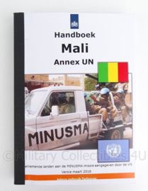 Handboek KL "handboek Mali annex UN Maart 2016 - origineel