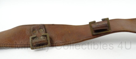 WO1 en WO2 Britse Homeguard koppel - leer - 80-100 cm  -  origineel
