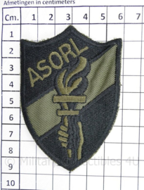 Luxemburgse leger embleem ASORL GVT - 8,5 x 6 cm - origineel