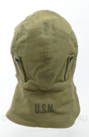 WO2 USN US Navy winter hat - size 7 1/4 - licht gedragen - origineel